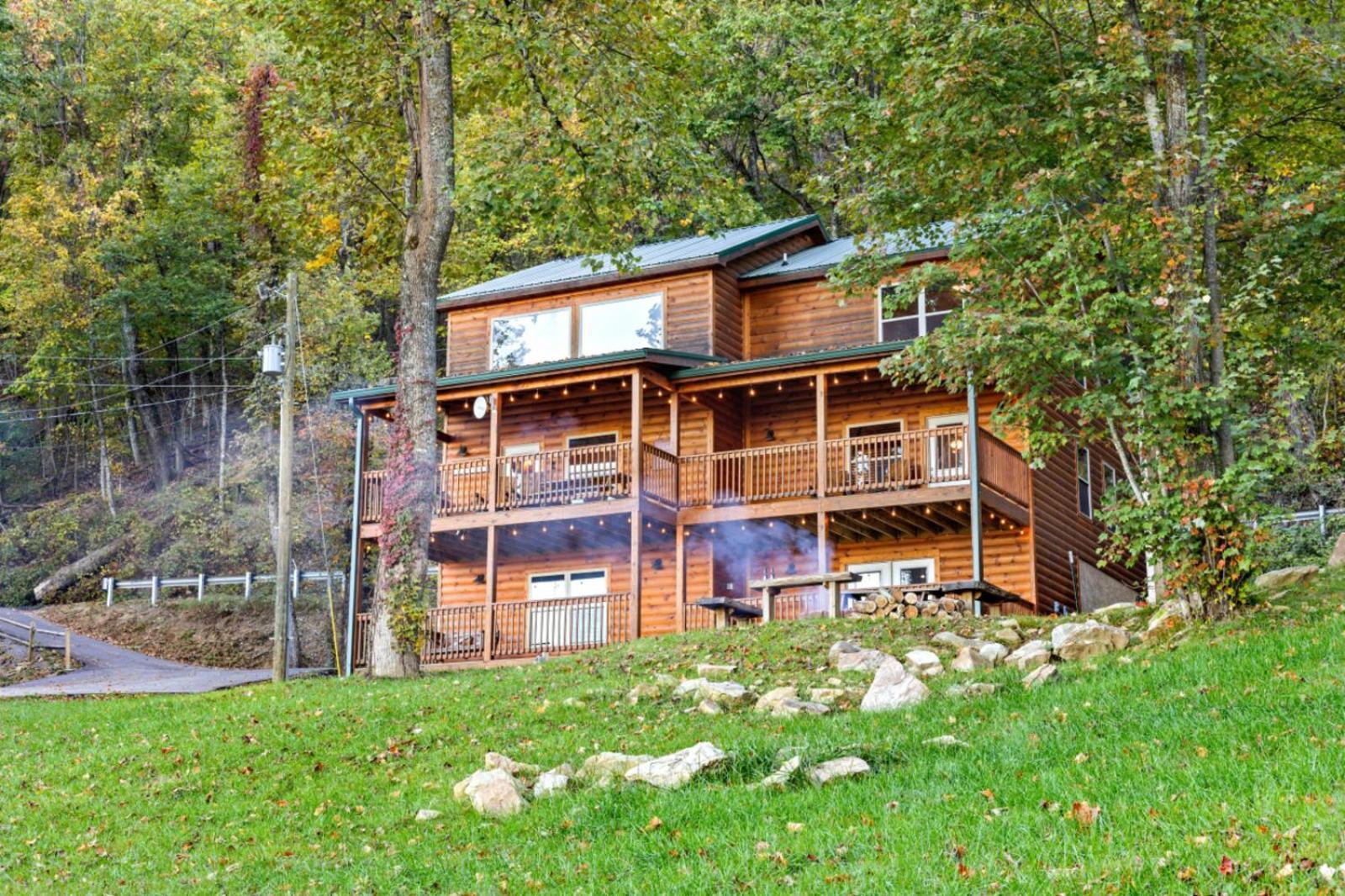 Heavenly Heights By Ghosal Luxury Lodging Sevierville Exterior foto